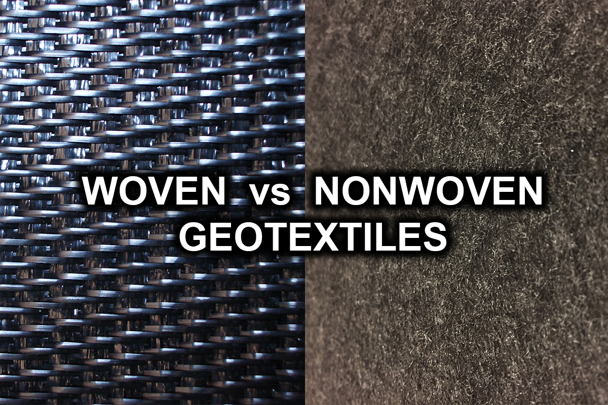 {2 Main Types} of Geotextiles